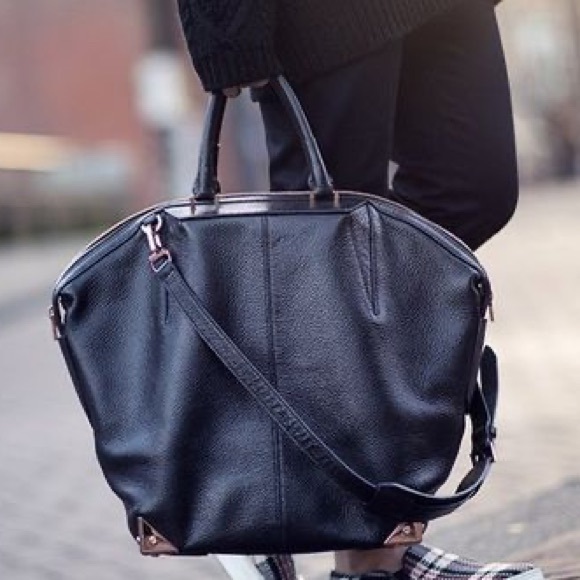 ALEXANDER WANG Large Emile Tote Bag Black - Picture 1 of 7